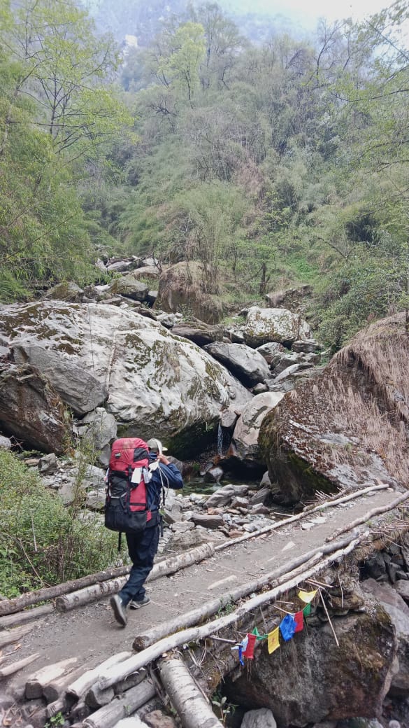 Annapurna South Base Camp Budget Trek- 7 Days. (TR46)