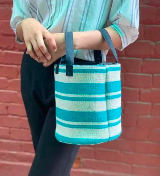 Himkimalya Stripe Bucket Bag E104