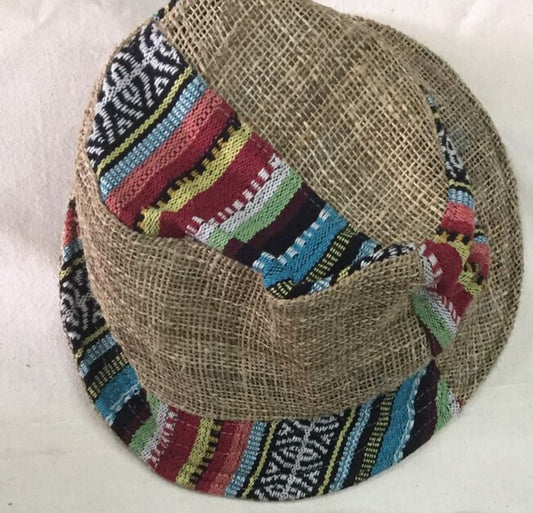 Handmade Hemp Hat  (HH14)