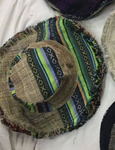 Handmade Hemp Hat. (HH8)