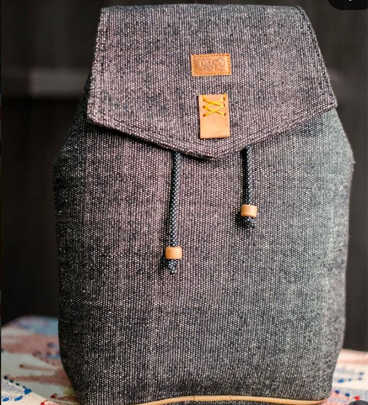 Himkimalya Hemp Leather Backpack