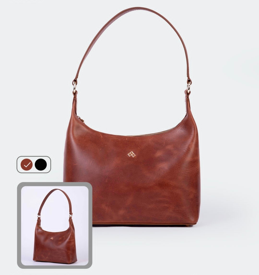 Himkimalya Velora Leather Tote Purse Handbag. Velora-1520