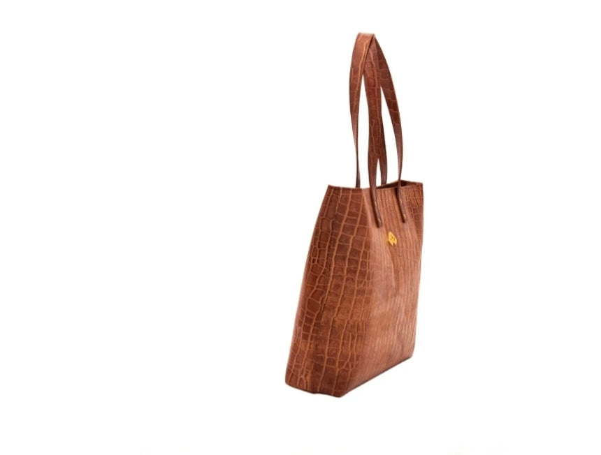 Himkimalya Leather Tote Bag Sku-1267