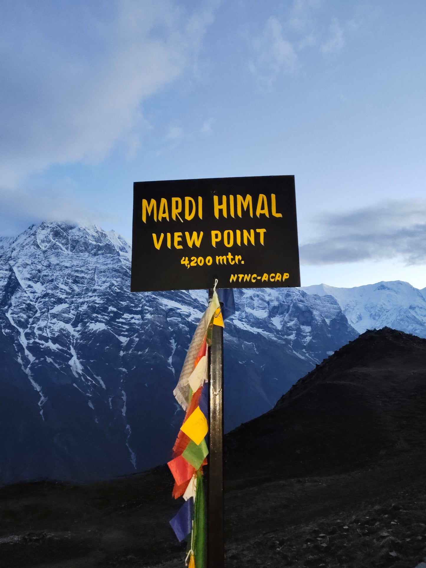 Mardi Himal Budget Trek- 5 Days.  (TR30)
